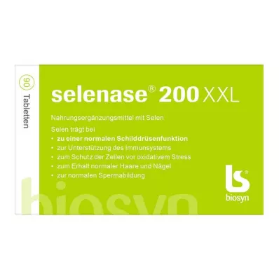 SELENASE 200 XXL tabletti, 90 tk