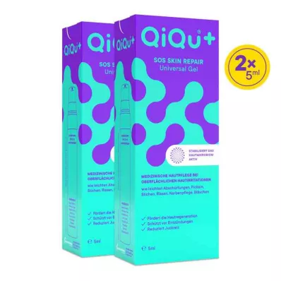 QiQu SOS SKIN REPAIR universaalne geel (2x5 ml)
