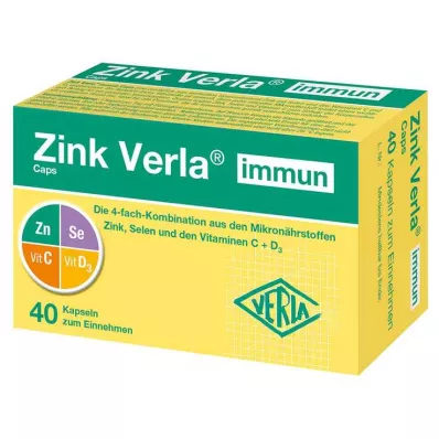 Zinc Verla immuunkorgid, 40 tk Zinc Verla immuunkorgid, 40 tk