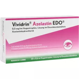 VIVIDRIN aselastiin EDO 0,5 mg/ml Augentr.Lsg.i.EDP, 20X0,6 ml