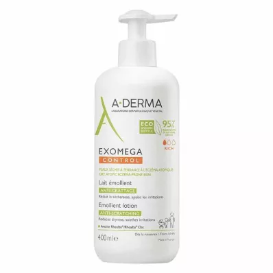 A-Derma Exomega Control piima niisutav, 400 ml