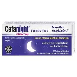 CEFANIGHT intensiivsed 2 mg emailitabletid, 60 tk
