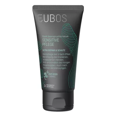 Eubos Sensitive Ultra Repair &amp; kaitsev kätekreem, 75 ml