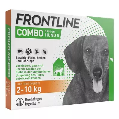 FRONTLINE Combo Spot on Dog S Lsg.for.application.to.to.skin, 6 tk