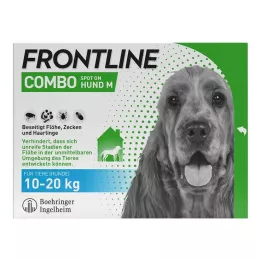 FRONTLINE Combo Spot on Dog M Lsg.for.application.to.to.skin, 3 tk