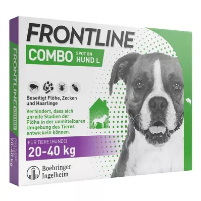 FRONTLINE Combo Spot on Dog L Lsg.for.application.to.to.skin, 3 tk