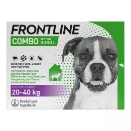 FRONTLINE Combo Spot on Dog L Lsg.for.application.to.to.skin, 3 tk