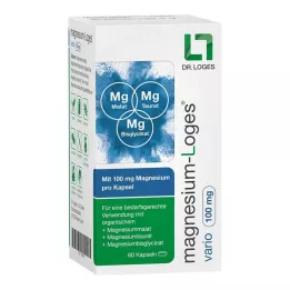 MAGNESIUM-LOGES vario 100 mg kapslid, 60 tk