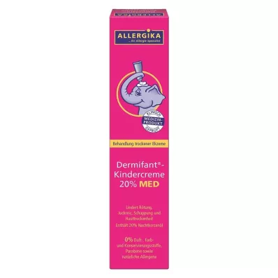 Dermifant lastekreem 20% Med, 100 ml