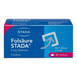 FOLSÄURE STADA 5 mg tabletid, 56 tk