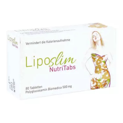 LIPOSLIM NutriTabs tabletid, 80 tk