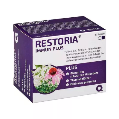 RESTORIA IMMUN PLUS Kapslid, 60 tk