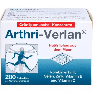 ARTHRI-VERLAN toidulisandina Tabletid, 200 tk