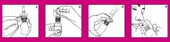 Instructions for use for Vividrin® Azelastine kombineeritud pakend heinapalaviku & allergia vastu, 1 lk - 3