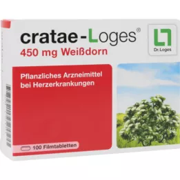 CRATAE-LOGES 450 mg Hawthorn õhukese polümeerikattega tabletid, 100 tk