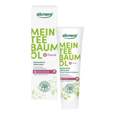Alkmene My Tea Tree Oil kaariesekaitse hambapasta (100 ml) Alkmene My Tea Tree Oil kaariesekaitse hambapasta (100 ml)