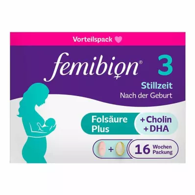 Femibion 3 imetamiskombinatsiooni pakk, 2x112 tk