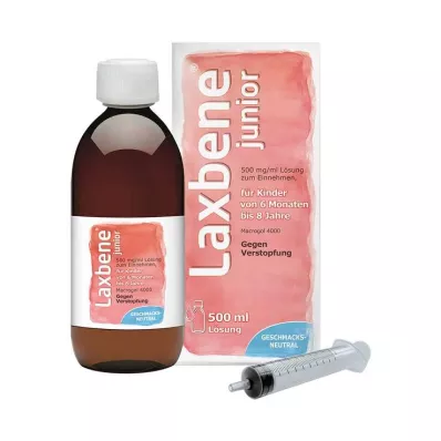 Laxbene® junior 500 mg lahus lastele vanuses 6 kuud kuni 8 aastat, 500 ml
