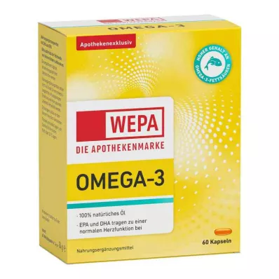 WEPA Omega-3 kapslid, 60 kapslit WEPA Omega-3 kapslid, 60 kapslit