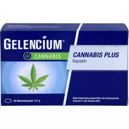 GELENCIUM Cannabis Plus kapslid, 30 kapslit