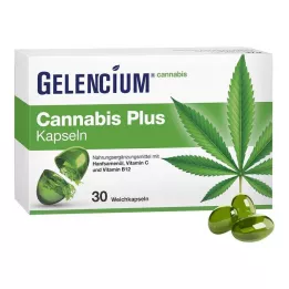 GELENCIUM Cannabis Plus kapslid, 30 kapslit