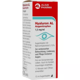 HYALURON AL Silmatilgad 1,5 mg/ml, 1X10 ml