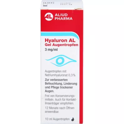 HYALURON AL Silmatilgad 3 mg/ml, 1X10 ml