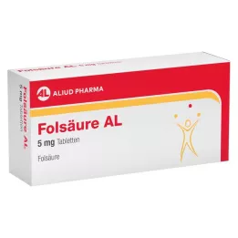 FOLSÄURE AL 5 mg tabletid, 20 tk