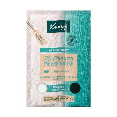 KNEIPP 2in1 vannilisand 20min.MEERESBRISE 40g+10ml, 1 p