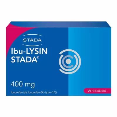 Ibu-LYSIN STADA® 400 mg õhukese polümeerikattega tabletid, 20 tk