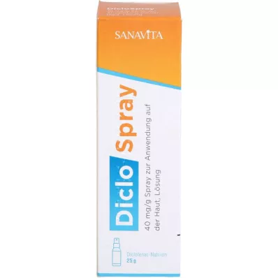 DICLOSPRAY 40 mg/g nahale pihustamiseks, 25 g