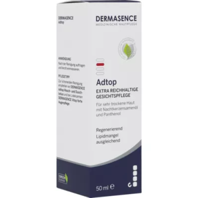 DERMASENCE Adtop ekstra rikkalik näokreem, 50 ml