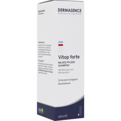 DERMASENCE Vitop forte kerge hooldusshampoon, 200 ml