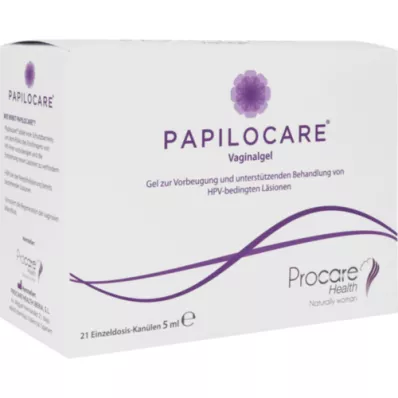 PAPILOCARE Vaginaalgeel, 21X5 ml