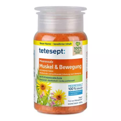 Tetesepti meresoola lihaste liikumine & (600 g) Tetesepti meresoola lihaste liikumine & (600 g)