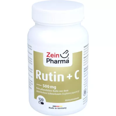 RUTIN 500 mg+C kapslid, 120 tk