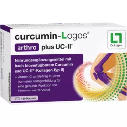 CURCUMIN-LOGES arthro plus UC-II kapslit, 120 tk