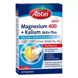 ABTEI Magneesium 400+kaaliumi tabletid, 30 tk