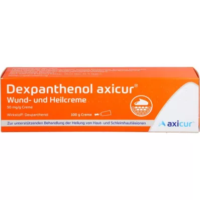 DEXPANTHENOL axicur haavade ja paranemise kreem 50 mg/g, 100 g