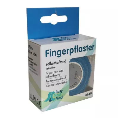 UM Easyplast sõrmeplaaster isetehtud 2,5 cmx5 m sinine, 1 tk UM Easyplast sõrmeplaaster isetehtud 2,5 cmx5 m sinine, 1 tk