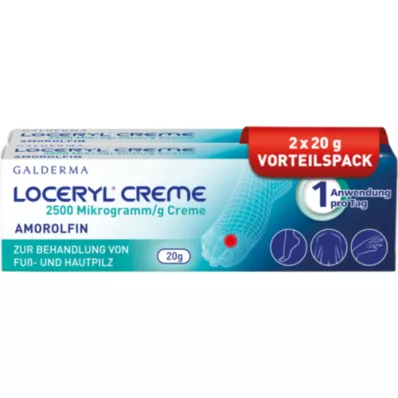 LOCERYL Kreem, 2X20 g