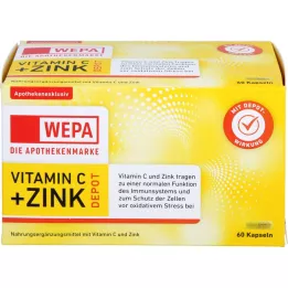 WEPA C-vitamiin+tsink kapslid, 60 kapslit
