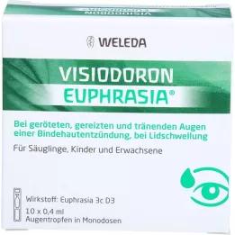 VISIODORON Eufraasia silmatilgad, 10X0,4 ml