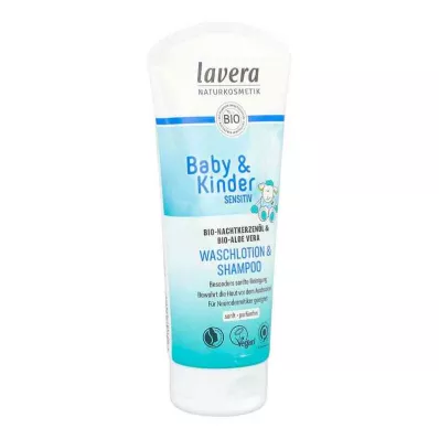 Lavera Baby &amp; Laste Sensitive Wash Lotion &amp; šampoon.(200 ml)