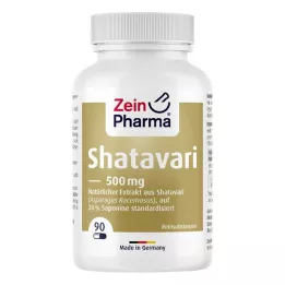 SHATAVARI Ekstrakt 20 % 500 mg kapslid, 90 tk