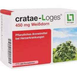 CRATAE-LOGES 450 mg Hawthorn õhukese polümeerikattega tabletid, 200 tk