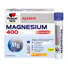 DOPPELHERZ Magnesium 400 Liquid system Trinkamp., 30 tk