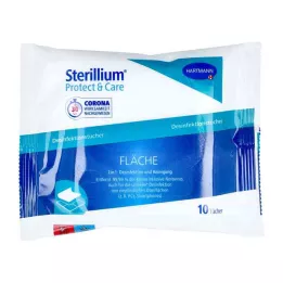 STERILLIUM Protect &amp; Care pindade desinfitseerimispuhastuslapid, 10 tk