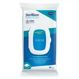 STERILLIUM Protect &amp; Care pindade desinfitseerimispuhastuslapid, 60 tk