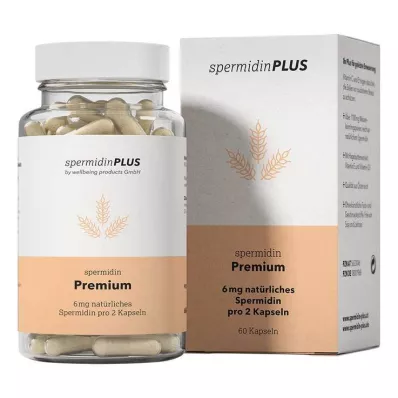 SPERMIDINPLUS Premium kapslid, 60 kapslit